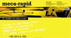 Desktop Screenshot of mecarapid.es