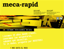 Tablet Screenshot of mecarapid.es